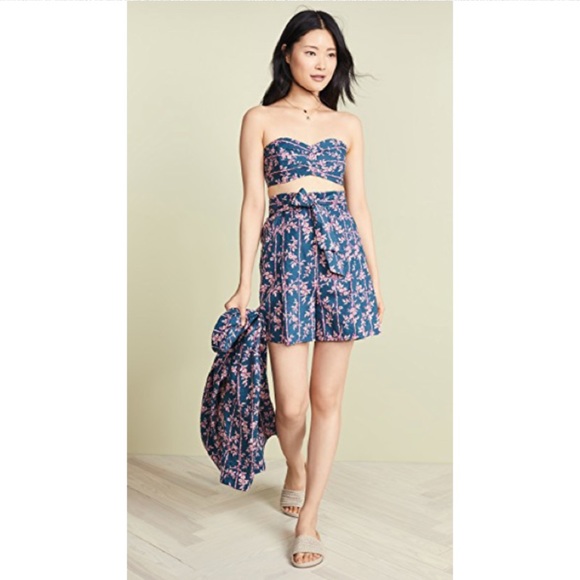 Free People Other - FREE PEOPLE Poolside 3-Piece Set in Blue Combo